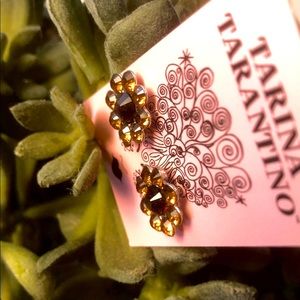 NWT, Tarina Tarantino Crystal Earrings